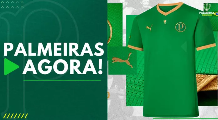 Palmeiras Agora Camisa do Verdão produzida pela Puma
