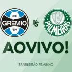 Como assistir ao vivo Grêmio x Palmeiras pelo Brasileirão Feminino 2024