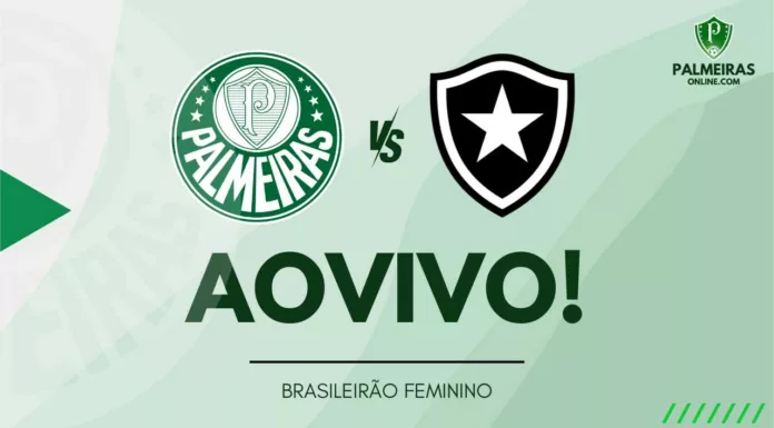 Como assistir ao vivo Palmeiras x Botafogo pelo Brasileirão Feminino 2024