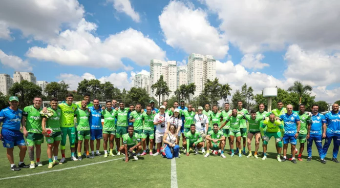 Galera do Click visita a Academia de Futebol do Palmeiras, em São Paulo-SP. (Foto: Fabio Menotti/Palmeiras/by Canon)
