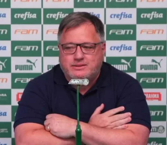 Anderson Barros, diretor de futebol do Palmeiras