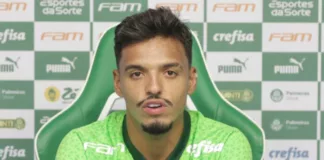 Gabriel Menino, meia do Palmeiras