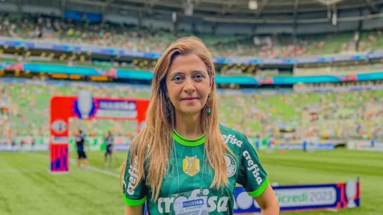 Palmeiras: Leila Pereira responde fala de presidente do Flamengo sobre sintético