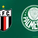 Veja como assistir Botafogo-SP x Palmeiras pela Copa do Brasil 2024