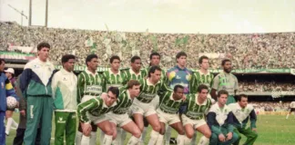 Palmeiras - Campeão do Campeonato Paulista de 1993. (Foto: Reprodução)