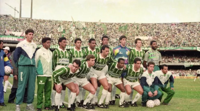Palmeiras - Campeão do Campeonato Paulista de 1993. (Foto: Reprodução)